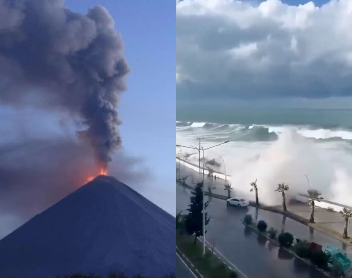 Klyuchevskoy tsunami rusia