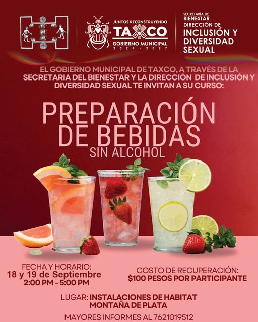 bebidas taxco